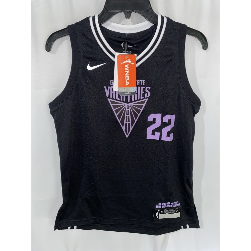 NWT Nike WNBA Golden State Valkyries Veronica Burton Explore Jersey Youth Medium